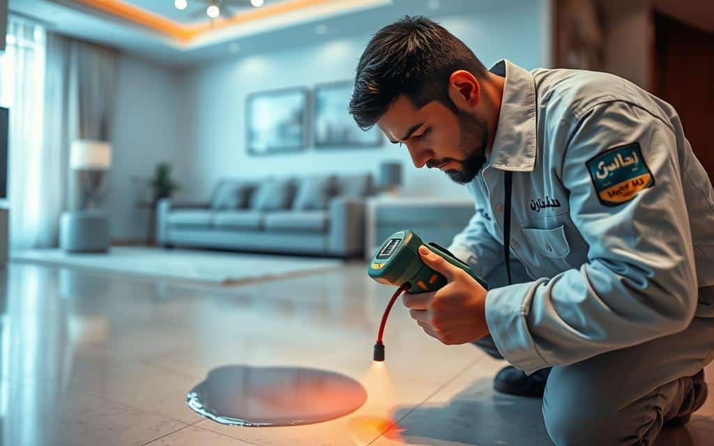 افضل شركة كشف تسربات المياه بالاحساء شركة اكوا ديتكت معتمدة لخفض الفاتورة