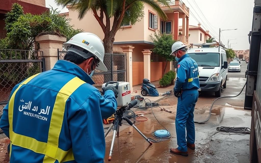 كشف تسربات البندرية الاحساء