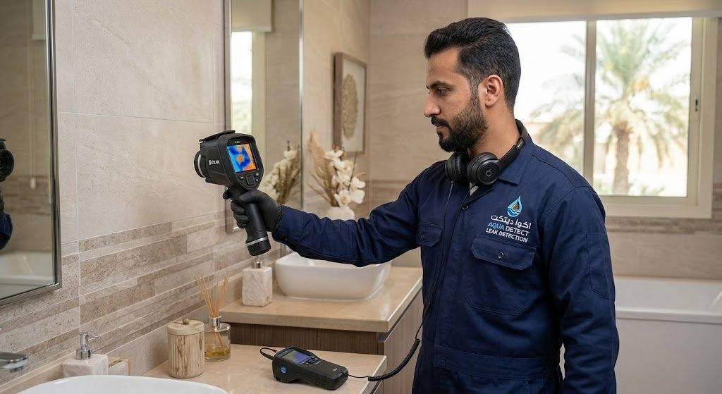 كشف تسربات المياه بالأحساء | حلول جذرية لحماية بنية منزلك